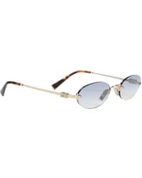 Miu Miu - Frameless Sunglasses - Lyst