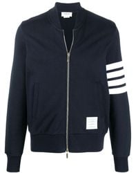 Thom Browne - High-Neck Zipped Sweatshirt - Lyst