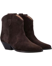 Isabel Marant - Dewina Pointed Toe Ankle Boots - Lyst