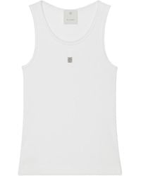 Givenchy - 4G Plaque Extra Slim Fit Tank Top - Lyst