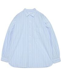 Nanamica - Striped Shirt - Lyst