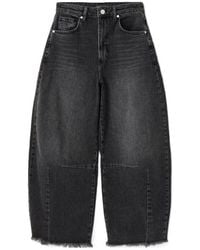 AllSaints - Payton Crop Jeans - Lyst