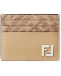 Fendi - Ff Squared Card Holder - Lyst
