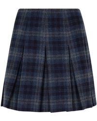 Fabiana Filippi - Plaid Skirt - Lyst