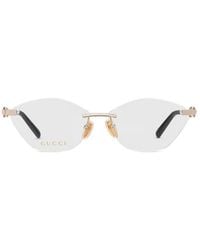 Gucci - Cat-Eye Optical Frame - Lyst