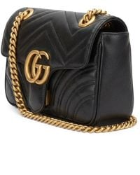 Gucci - Gg Marmont Matelassé Mini Shoulder Bag - Lyst