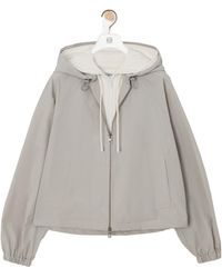Loewe - Parka En Coton Technique - Lyst