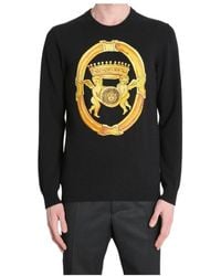 Versace - Crew Neck Sweatshirt - Lyst