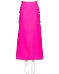 Valentino - Fit Mid-Length Skirt - Lyst