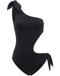 Gucci - Embroidery Stretch Jersey Swimsuit - Lyst