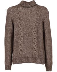 K-Way - Turtle Neck Knitted Jumper - Lyst