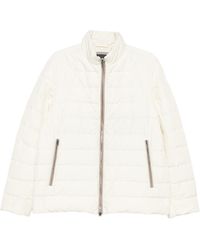 Herno - Quilted Down Jacket With Zip Closure - Lyst