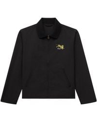 KENZO - Jumping Tiger' Embroidered Zipped Coach Jacket - Lyst