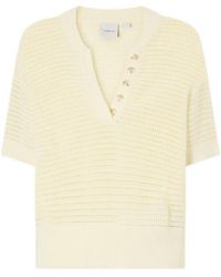 Varley - Open-Knit Cotton Top - Lyst