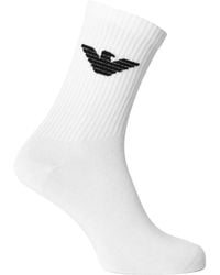 Emporio Armani - Jacquard Crew Socks - Lyst