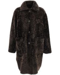 Arma - Zoey Reversible Shearling Coat - Lyst