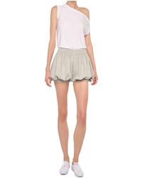 Norma Kamali - Boyfriend Puff Short - Lyst