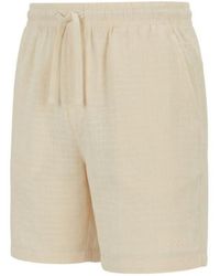BOSS - Cotton Shorts - Lyst