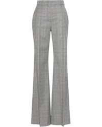 Sportmax - Anfora Checked Pressed Crease Pants - Lyst
