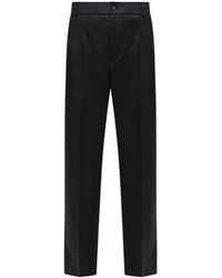 Moncler - Flannel Tailored Trousers - Lyst