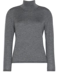 Max Mara - Long-Sleeve Knit Top - Lyst