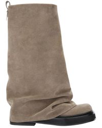 The Attico - The Robin Combat Boots - Lyst