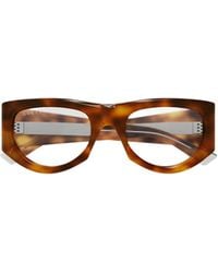Gucci - Eyewear Oval-Frame Sunglasses - Lyst