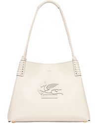 Etro - Libra Pegaso Patch Small Tote Bag - Lyst