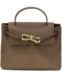 Bottega Veneta - Woven Design Shoulder Bag - Lyst