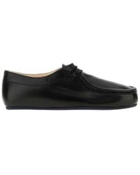 Jil Sander - Lace-Up Flats - Lyst