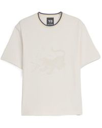Y-3 - X Wales Bonner Graphic Printed Crewneck T-Shirt - Lyst