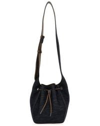Brunello Cucinelli - Denim Bc Duo Small Bucket Bag - Lyst