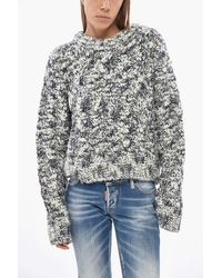 DSquared² - Long-Sleeve Crew Neck Jumper - Lyst
