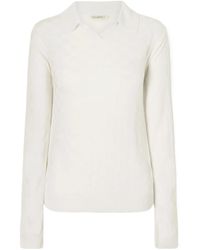 Kallmeyer - Caleb Knitted Polo Sweater - Lyst