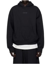 Fear Of God - Logo Hooded Sweatshirt - Lyst