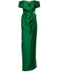 Vivienne Westwood - Off-Shoulder Satin Gown - Lyst