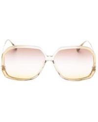 Chloé - Geometric-Frame Sunglasses - Lyst