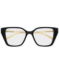 Gucci - Eyewear Cat Eye Frame Glasses - Lyst