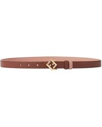 Fendi - Ff Diamonds Reversible Belt - Lyst