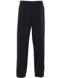 Giorgio Armani - Pleat Detailed Trousers - Lyst