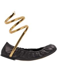 Rene Caovilla - René Caovilla Embellished Ballerina Shoes - Lyst