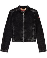 DIESEL - De Mornin Fitted Denim Jacket - Lyst
