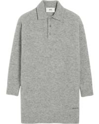 Ami Paris - Ami Polo Dress - Lyst