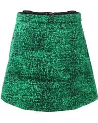 Moncler - X Jw Anderson Padded Drawstring Mini Skirt - Lyst