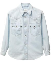 Versace - Western Denim Shirt - Lyst
