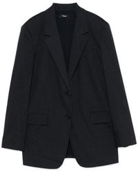 Theory - Single Breasted Tailored Blazer - Lyst