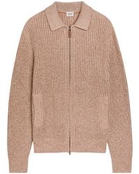 Tod's - Ribbed Cotton-Knit Cardigan - Lyst