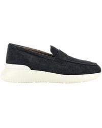 Hogan - Interactive 3 Suede Loafers - Lyst