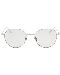 TOTEME - Logo-Engraved Round-Frame Sunglasses - Lyst