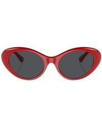 Versace - Eyewear Cat-Eye Frame Sunglasses - Lyst